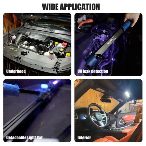 NextLED UV Under Hood & Interior Work Light | Folding