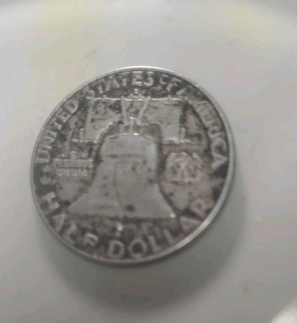 1954 Silver Half Dollar Benjamin Franklin Great Condition