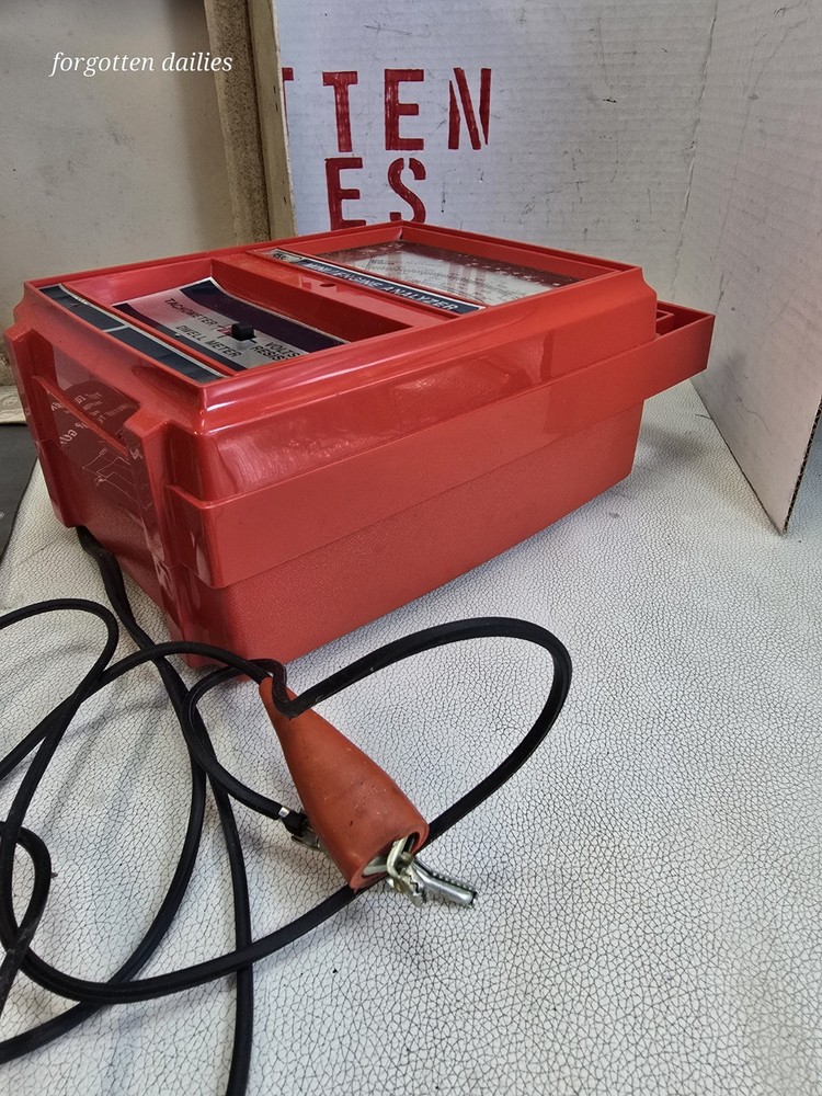 Vintage ‘70s Kar Check Solid State Engine Analyzer Model 2095 Automotive Tune-Up
