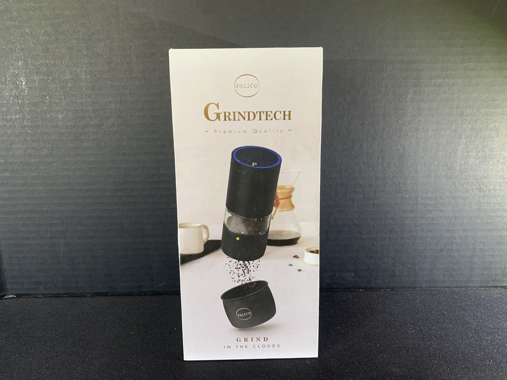 Grindtech Portable Rechargeable Electric Coffee Grinder Cordless Charging