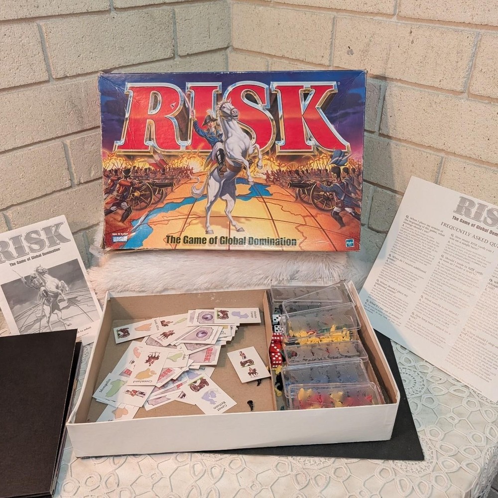 Risk board game  1998  - a classic strategy game...