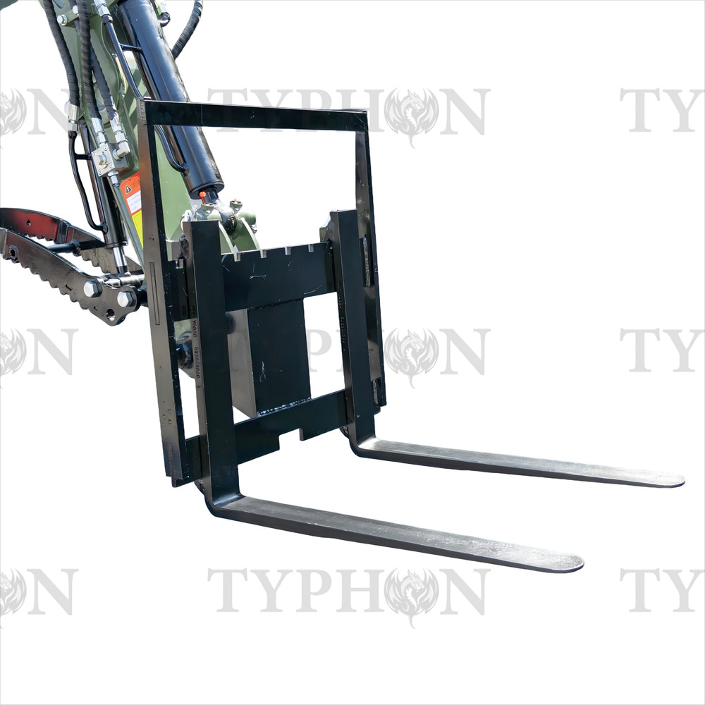 TYPHON TERROR XXV Pallet Fork Attachment for 2.5–3 Ton | Adjustable Stabilizer