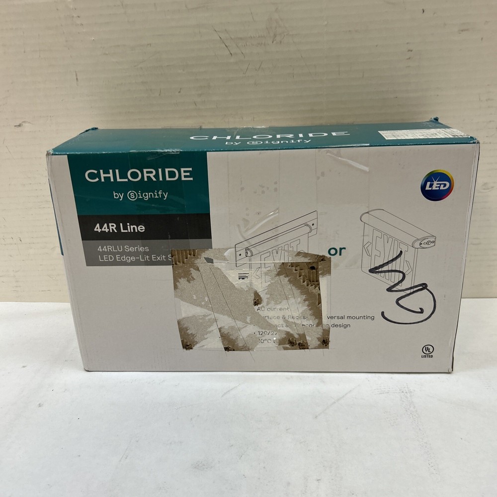 Philips Chloride, CLX Series LED Exit Sign, Model: CLXNRW