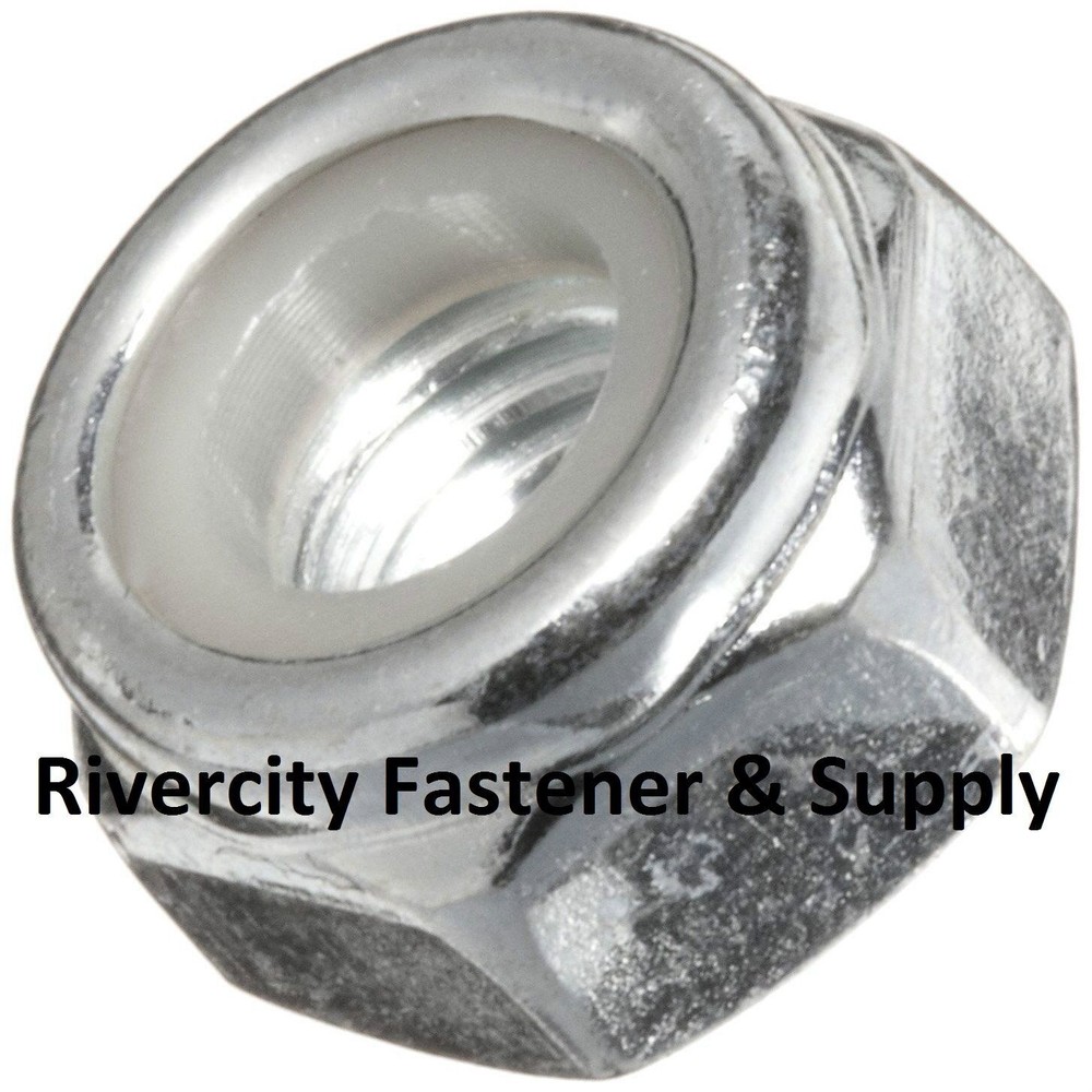 9/16-12 Nylon Insert Lock Nut Thin / Jam / Half thick NTE Series 9/16x12 Nuts