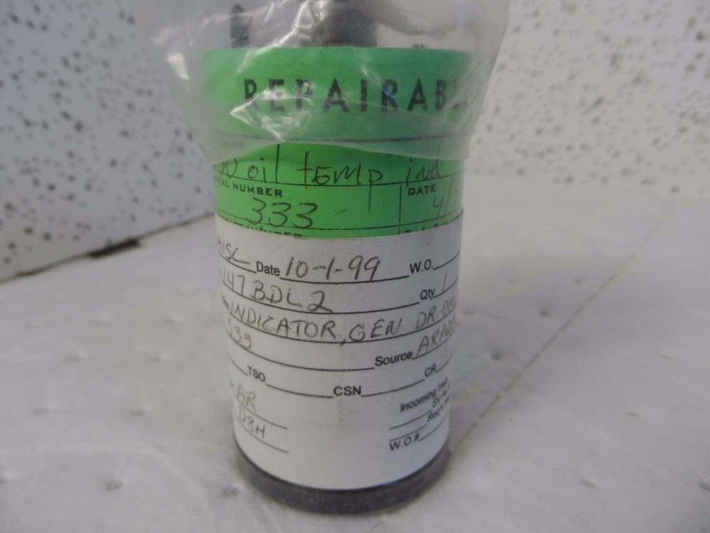 Lewis 147DBL2 Eng. Engine Oil Temp Indicator