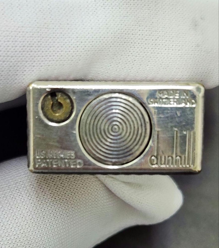 Dunhill Popular models roller gas lighter Silver