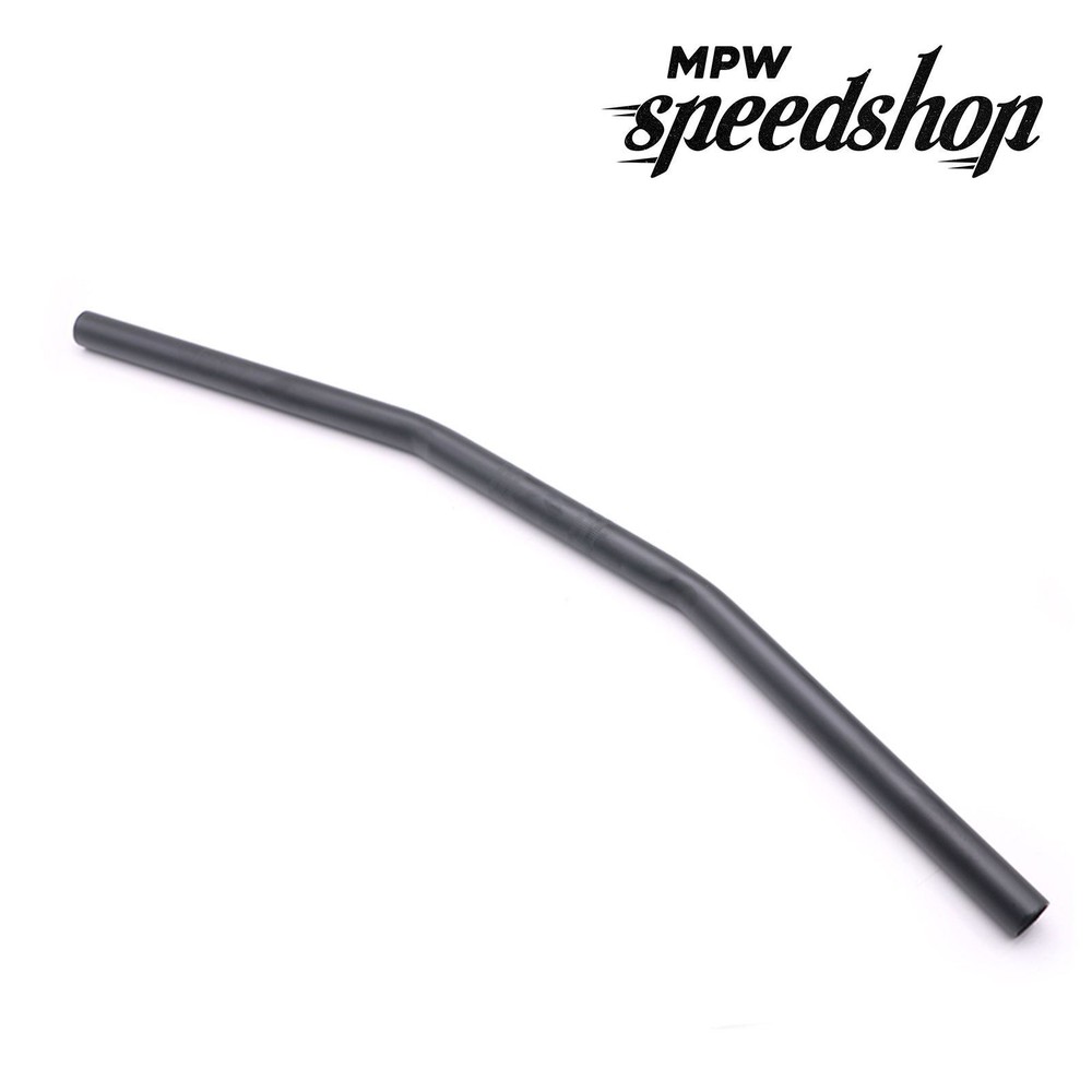 1'' 25mm Motorcycle Zero Drag Bars Handlebars - Black