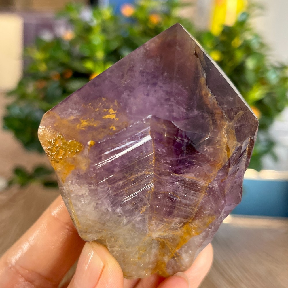 236g Natural Amethyst geode quartz clustercrystal specimen Healing