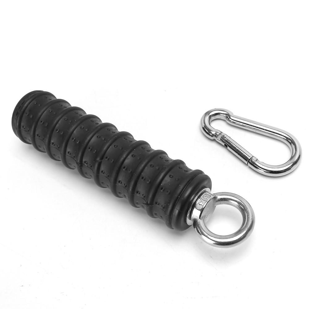 2Pcs Ergonomic Single Handle Tricep Attachment Cable Machine, Maximum Black