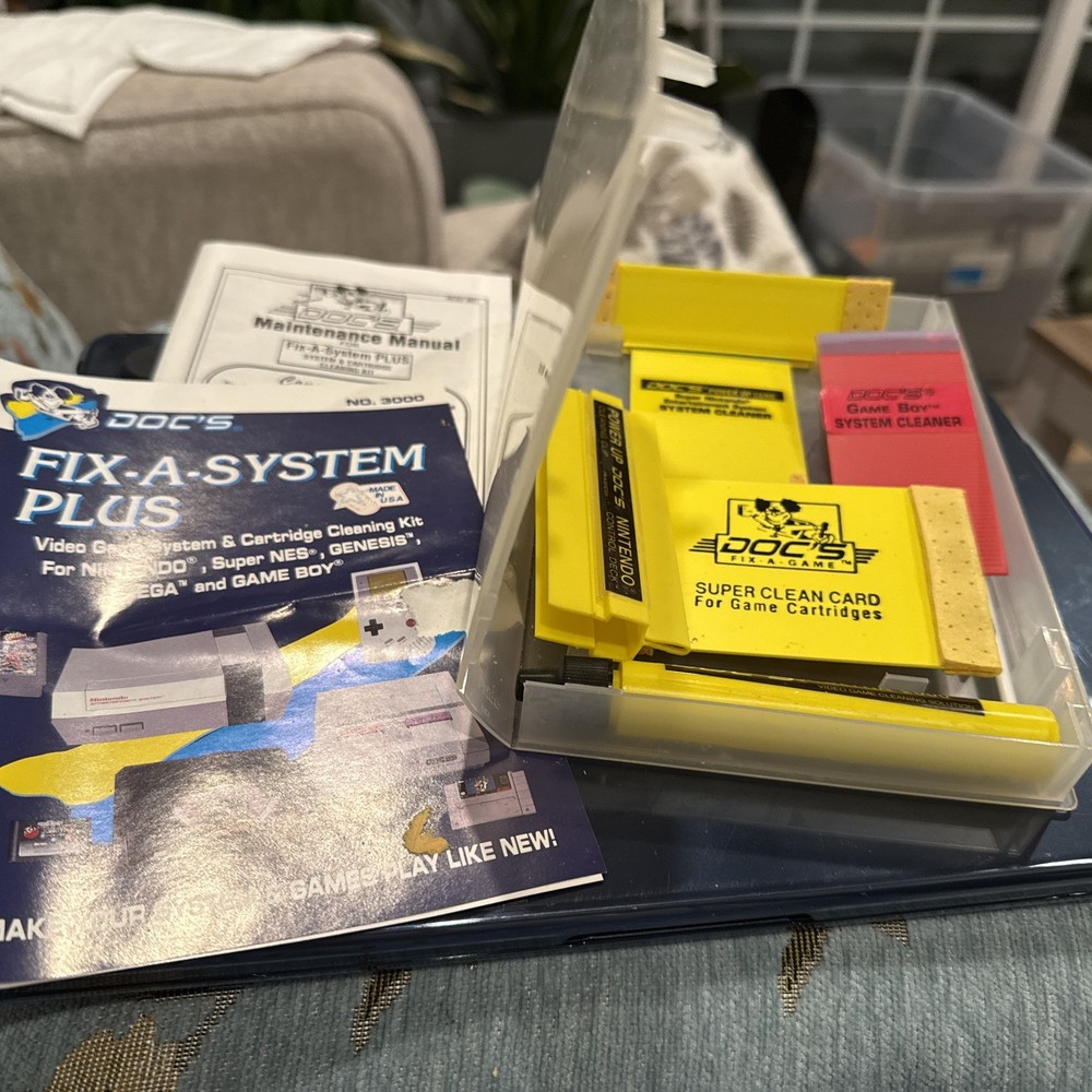 Vintage Doc's Fix-A-System Plus - No 3000 - Nintendo, Super NES, Atari, Etc