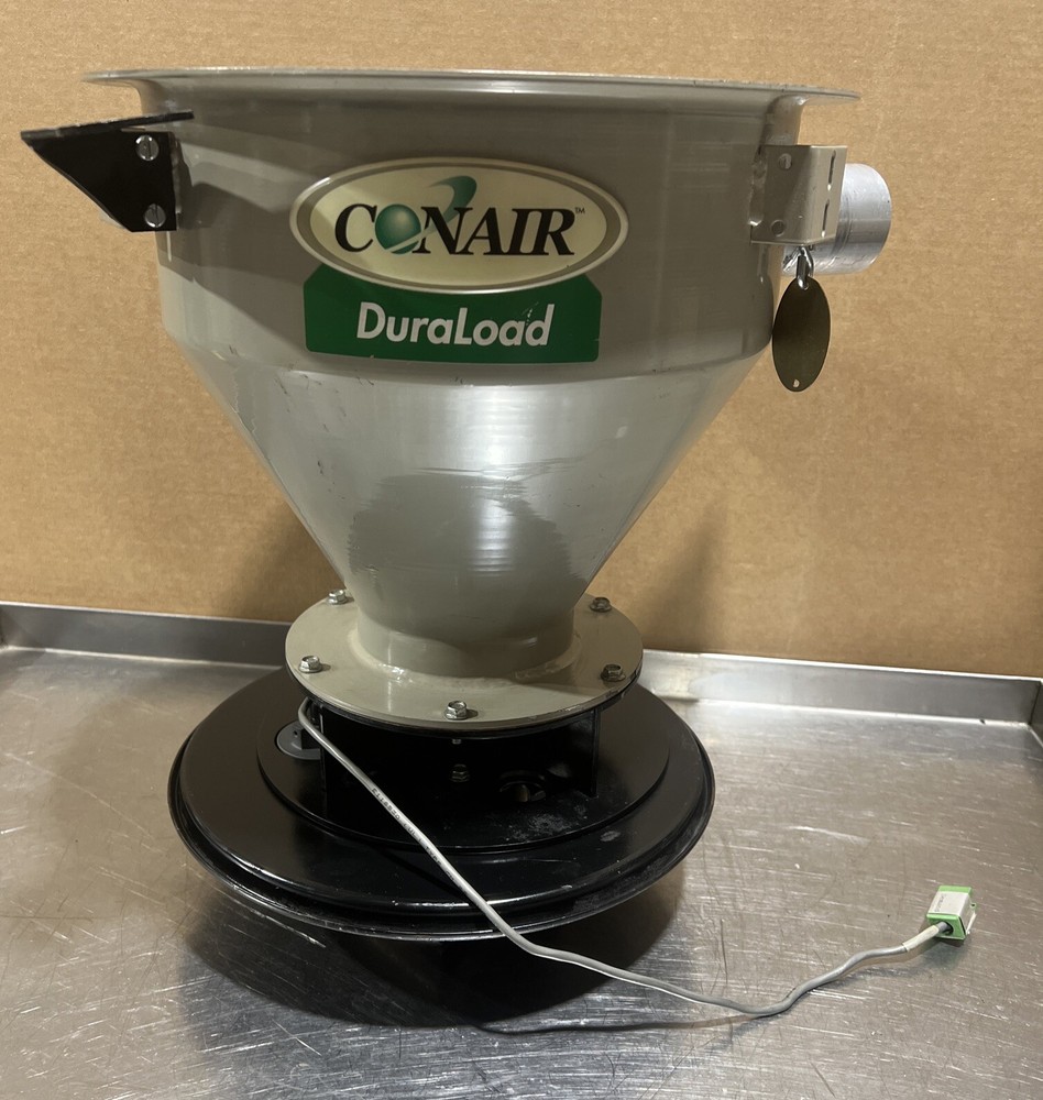 Conair Material Hopper Model DB Used Surplus. Missing Lid & Bottom Flap As Seen