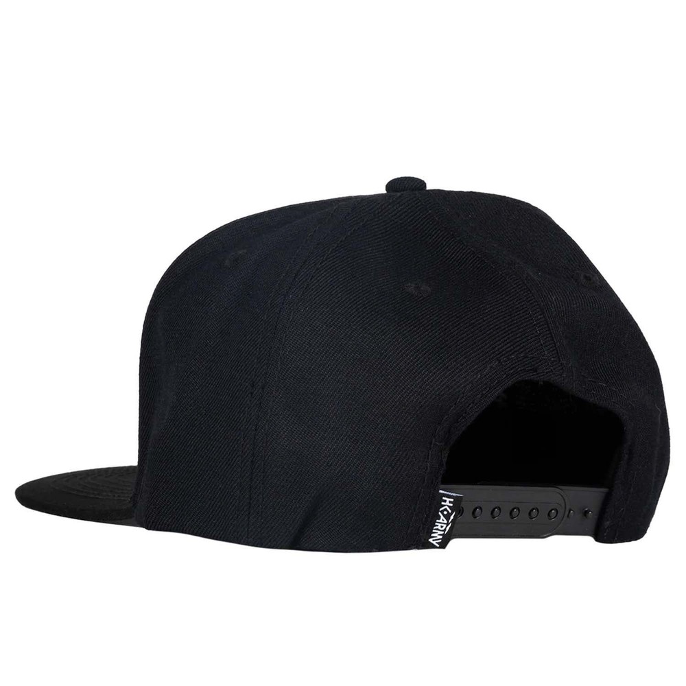 HK Army Snapback Hat - Edge - Black