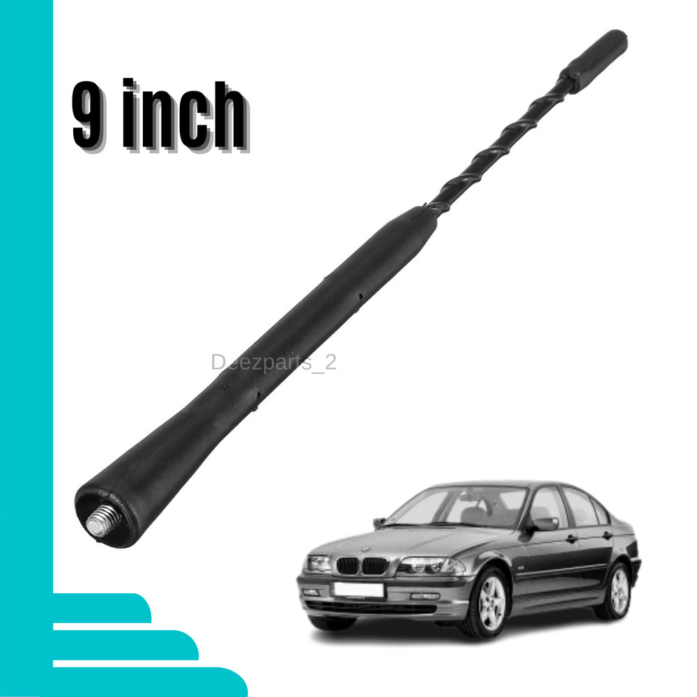 9" Antenna Black for BMW 1992-2005 E36 E46 3 Series