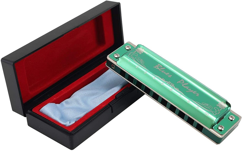 EASTTOP Harmonica blues harp diatonic 10 hole blues professional harmonica Gift