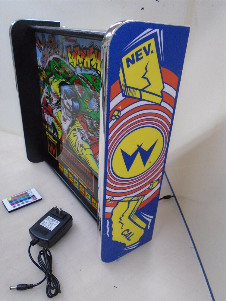 Williams Earthshaker Pinball Head LED Display light box