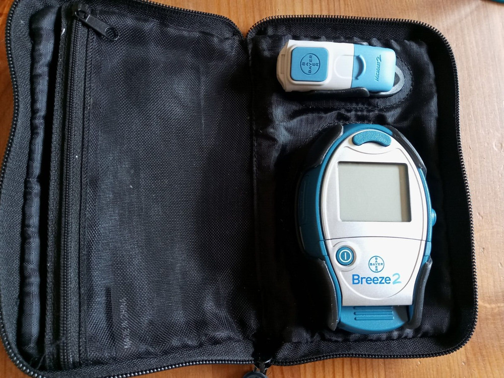 BAYER Breeze 2 meter - no glucose test strips