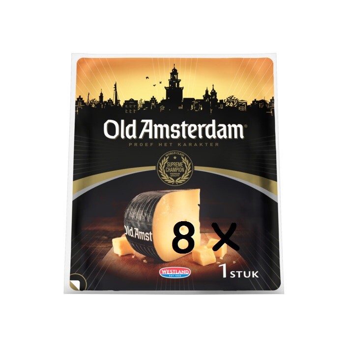 9 x Old Amsterdam Cheese, total +/- 4,4kg