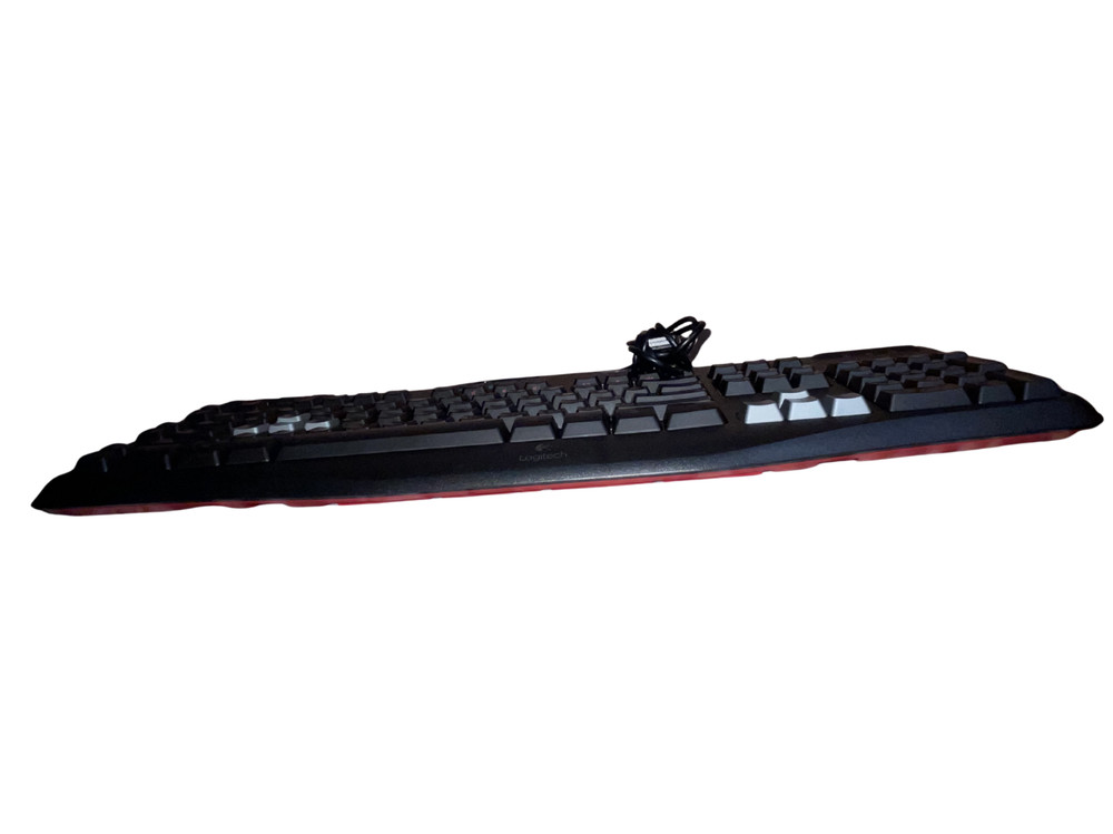 Logitech G105 Wired Gaming Keyboard Programmable G-Keys – Tested Working