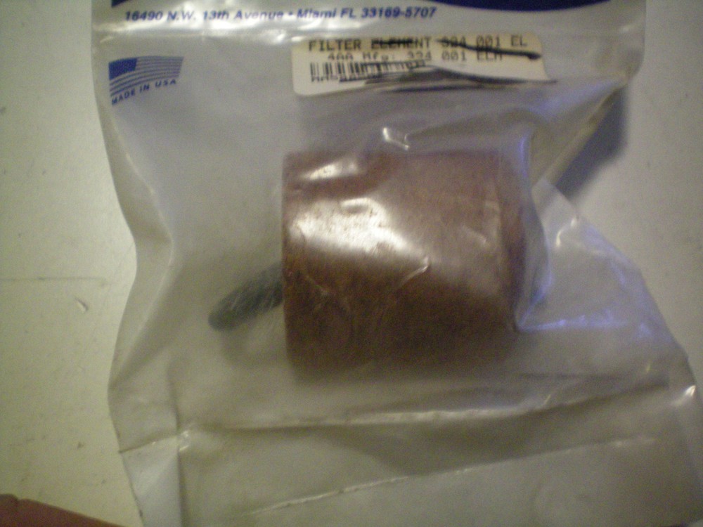 PERKO #324 001 ELM ELEMENT WITH O RING , FREE FREIGHT