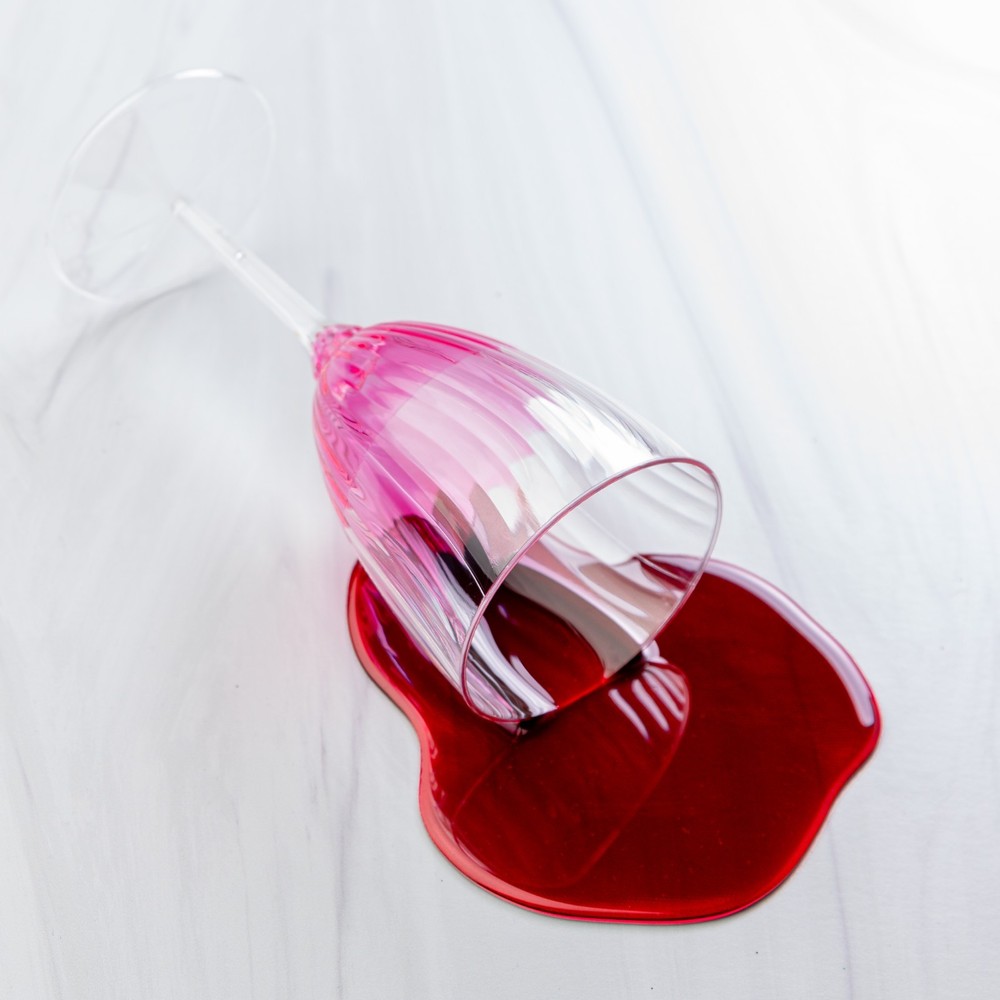 Spilled Red Wine Prank / Prop PLASTIC