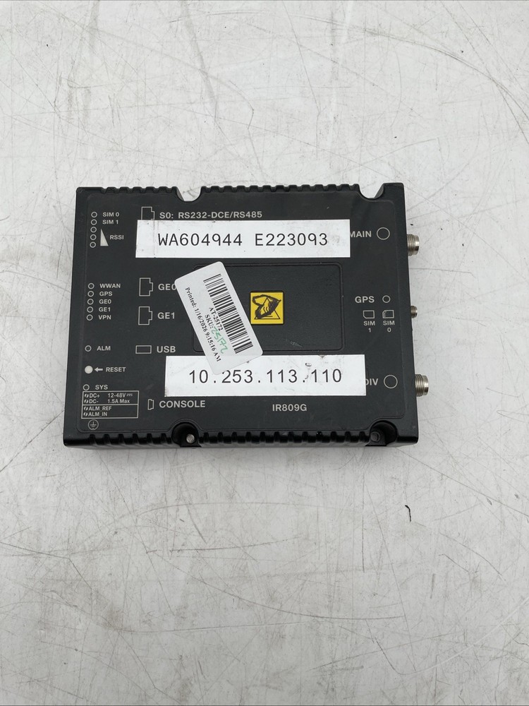 CISCO IR809G * No Adapter*
