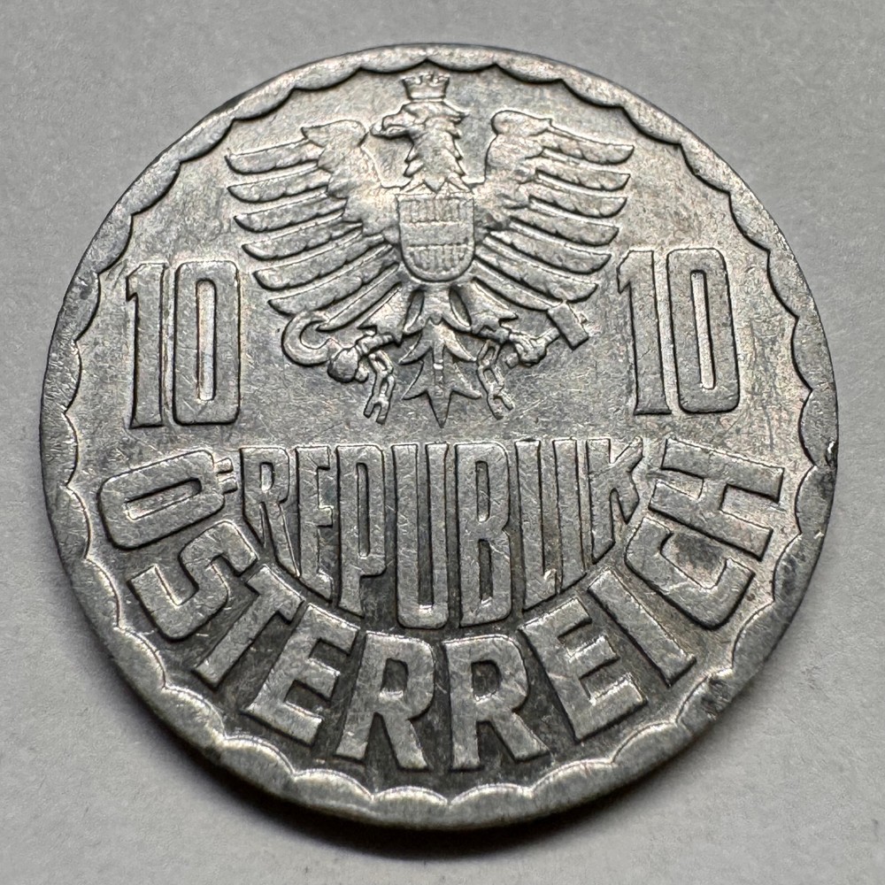 1976 Austria 10 Groschen - #A-067-B