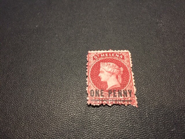 St. Helena stamp 12 MH