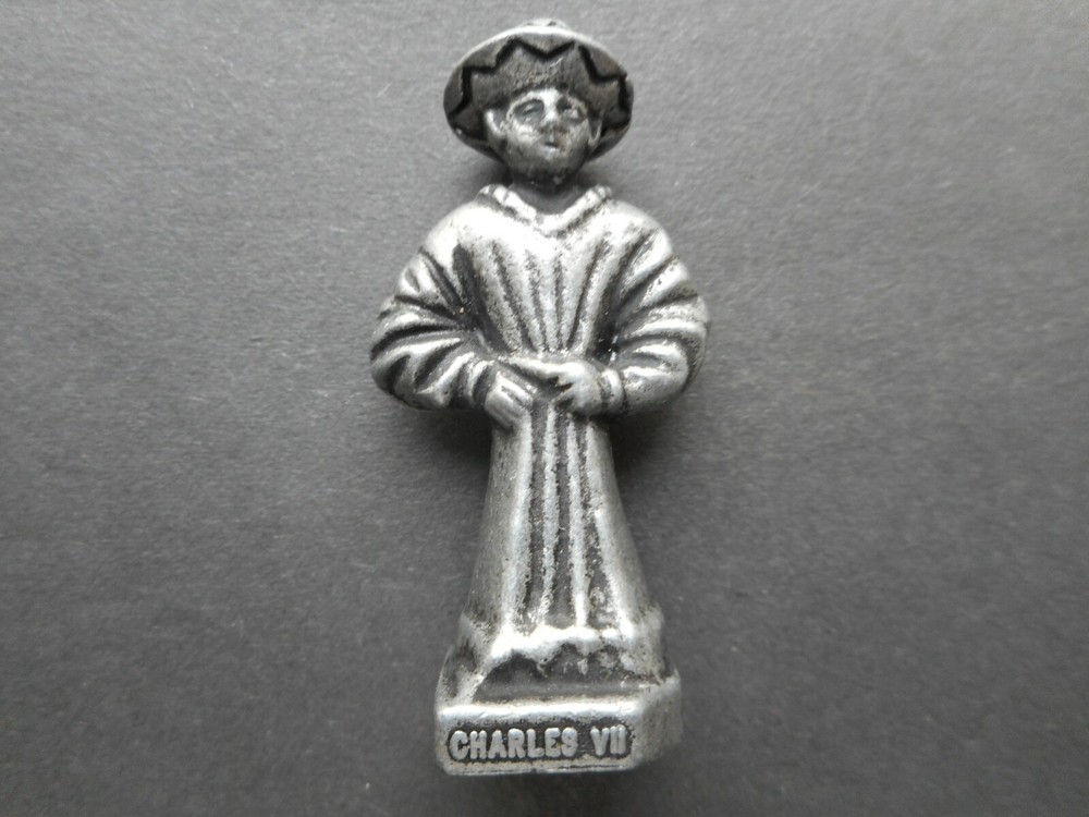 France. King Charles VII (Small statue)