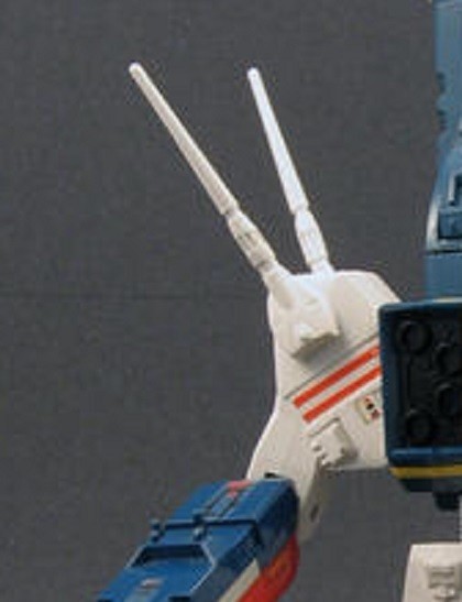 Matchbox SDF-1 aftermarket replacement cannons 3D printed
