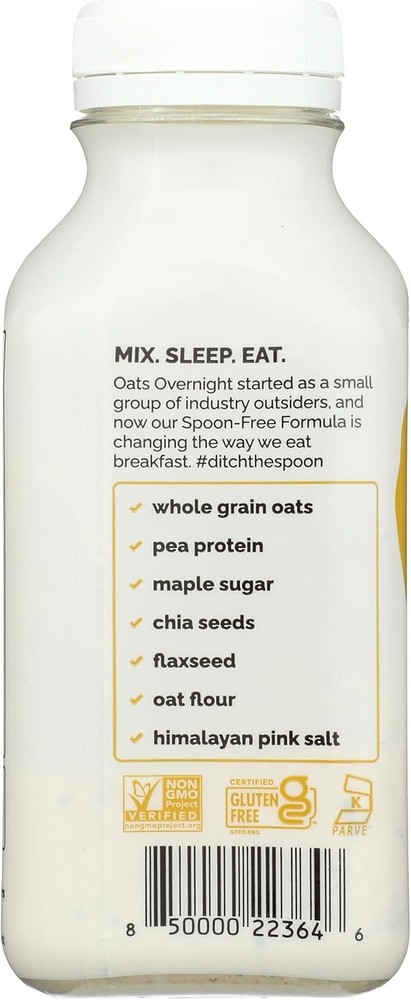 Oats Overnight Maple Brown Sr Overnight Oats Shake