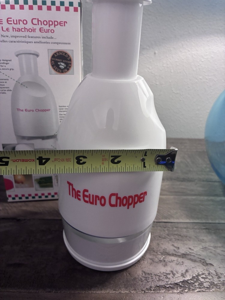 Euro Food Chopper White Easy Clean