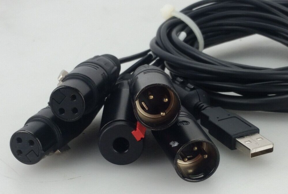 Digigram UAX220-Mic Broadcast USB Audio Interface 2 Balanced Analog Inputs