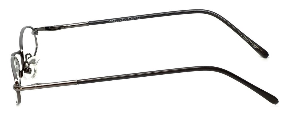 FlexPlus Collection Designer Blue Light Blocking Glasses Model 102 Gunmetal 46mm
