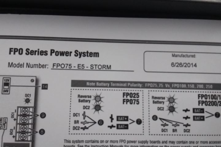 Storm Interface DXPS1W30 120 to 12VDC Steel Access Control System