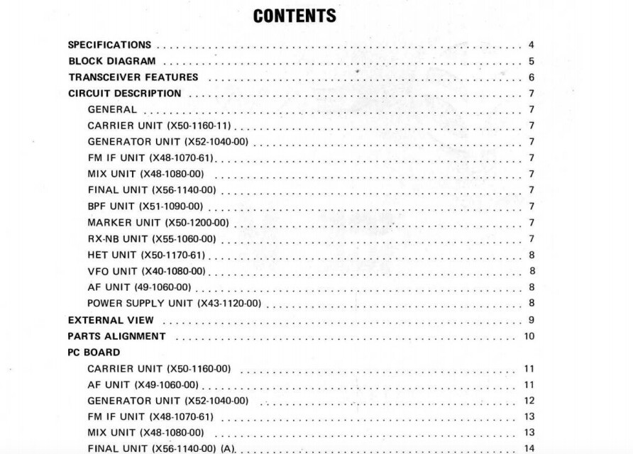 Kenwood TS-700 Transceiver SERVICE MANUAL