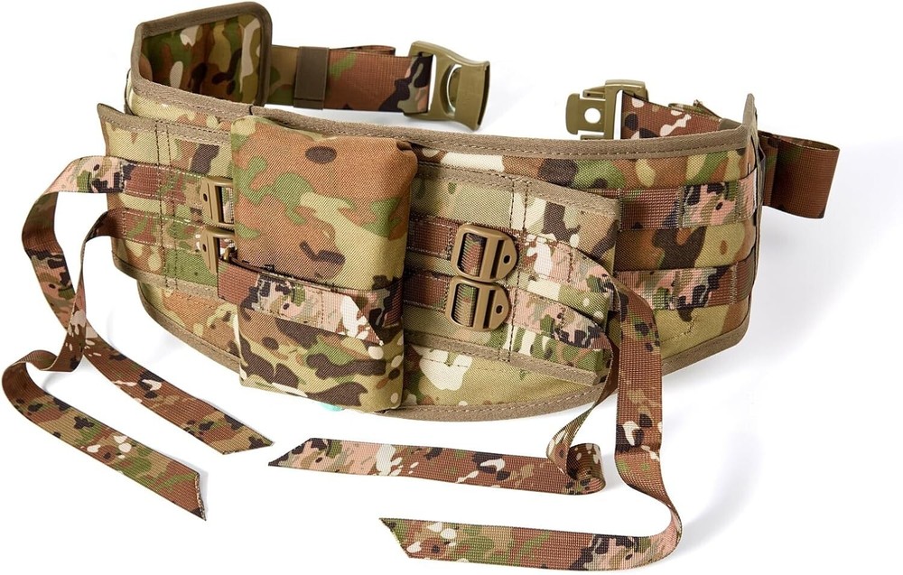 MOLLE Large Pack Frame OCP Waist Belt External Tactical Support System Rucksack