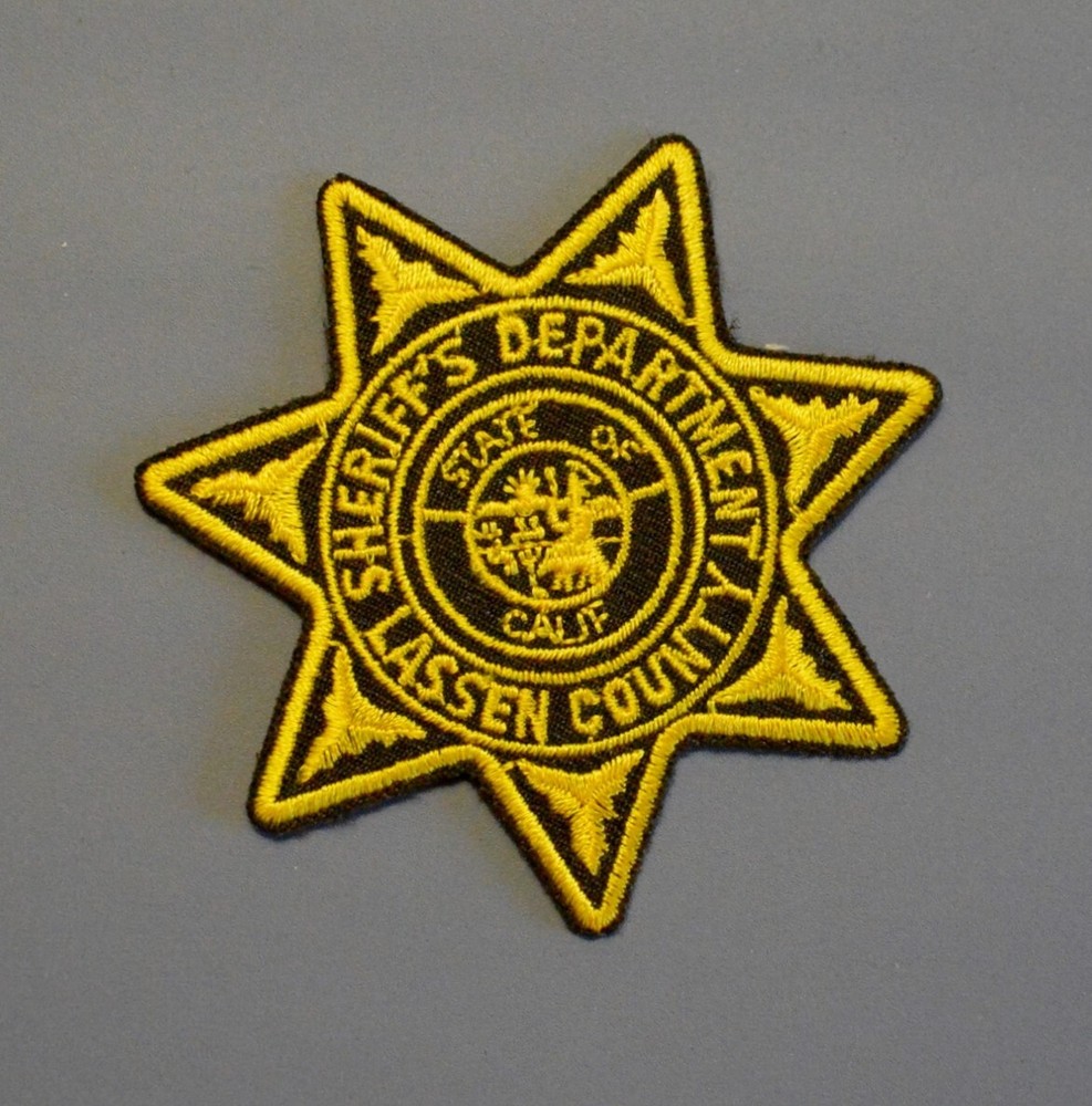 Lassen County California Sheriff's Department Patch ++ Mint CA