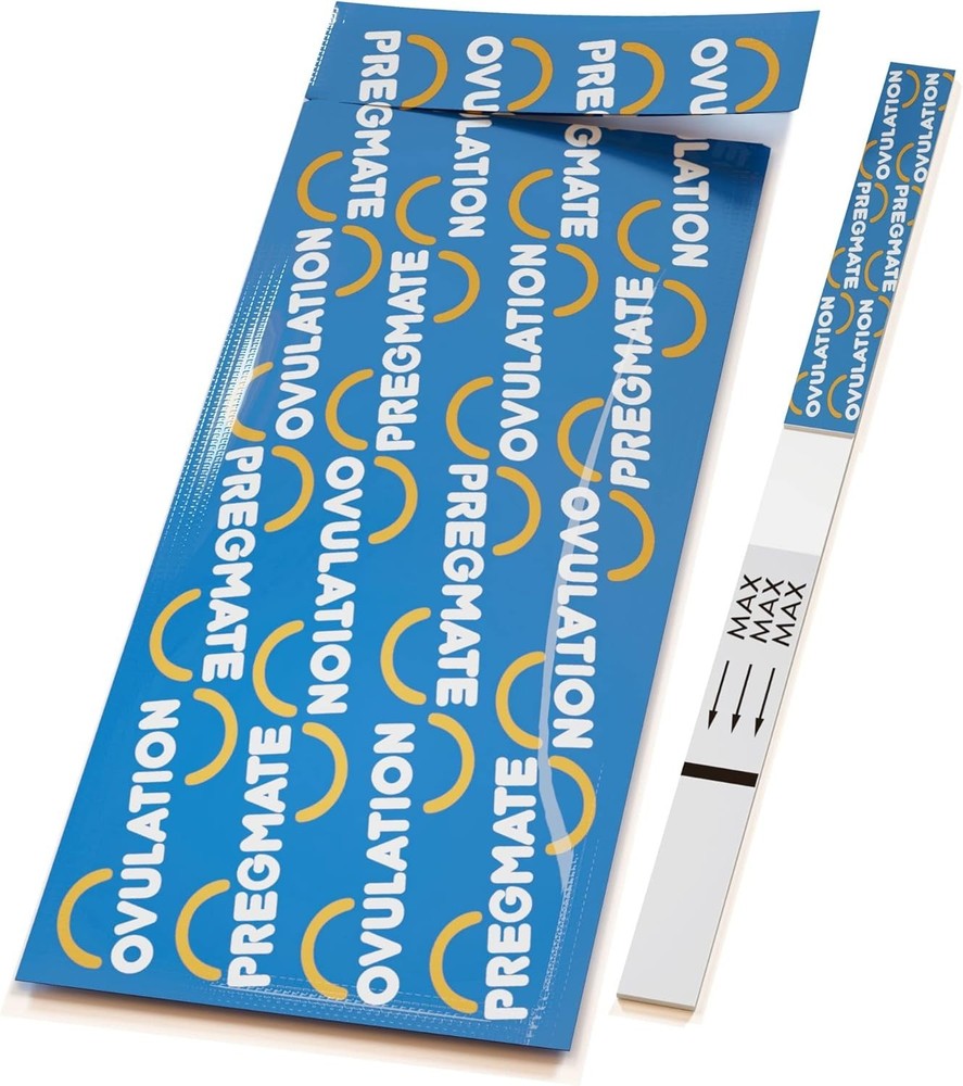 Fertility Predictor: 50 Ovulation & 20 Pregnancy Strips - High Sensitivity