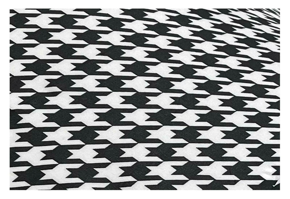 Storm Duds Classic 42 inch Automatic Folding Umbrella With Houndstooth Design