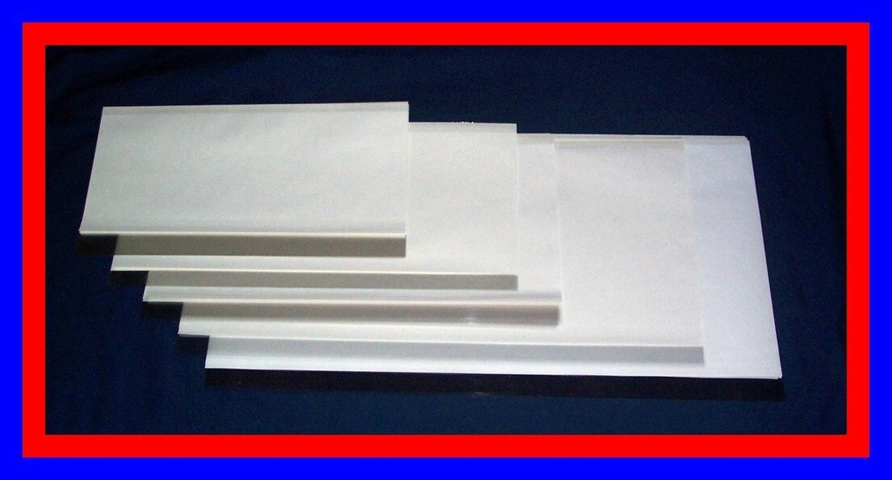 35 pack Brodart Just-A-Fold III Archival Book Jacket Covers - Sampler Pack