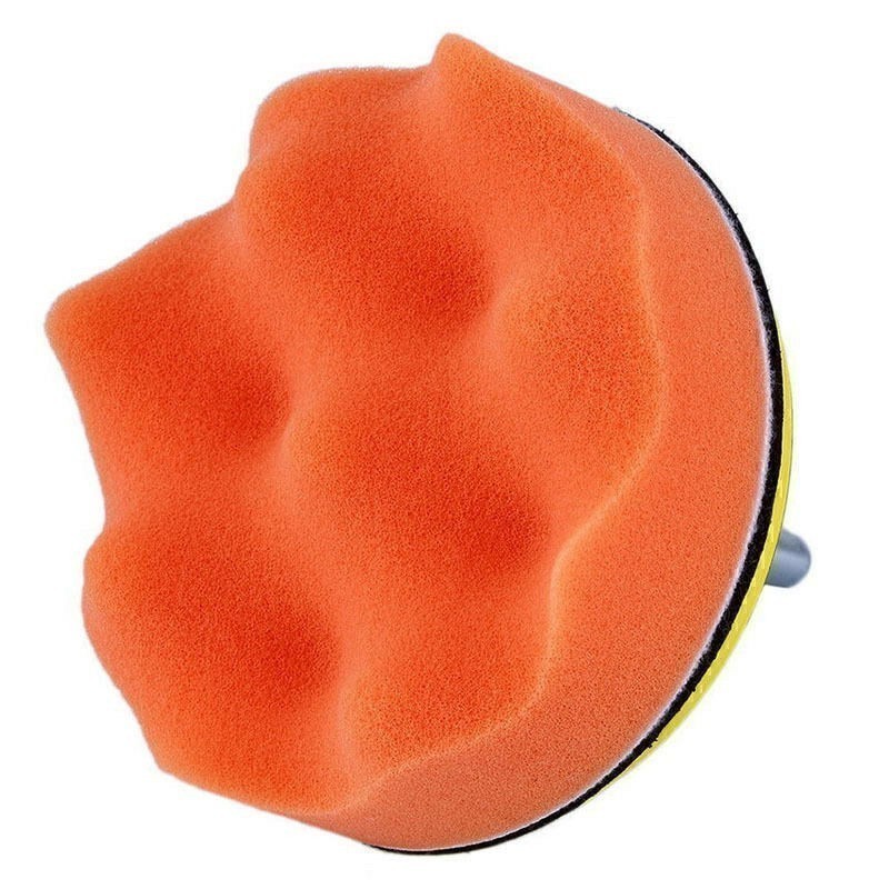 Sponge Buffing Pads w/ M10 Thread Drill Adapter for Car Buffer Polisher Sanding