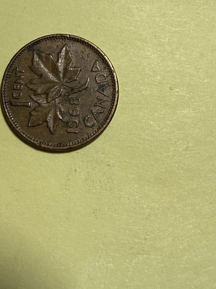 1968 Canada One Cent-Circulated