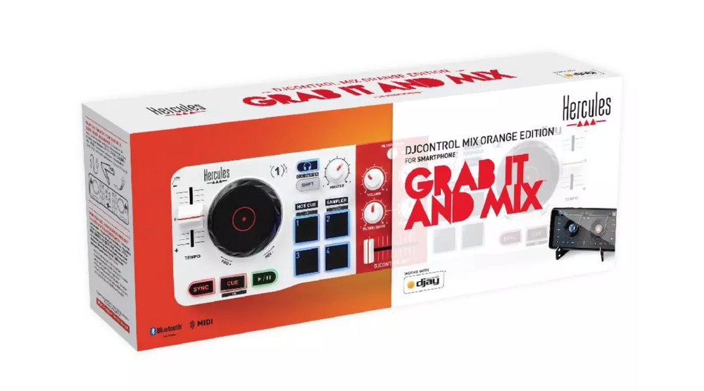 Hercules Exclusive DJCONTROL MIX - ORANGE EDITION -