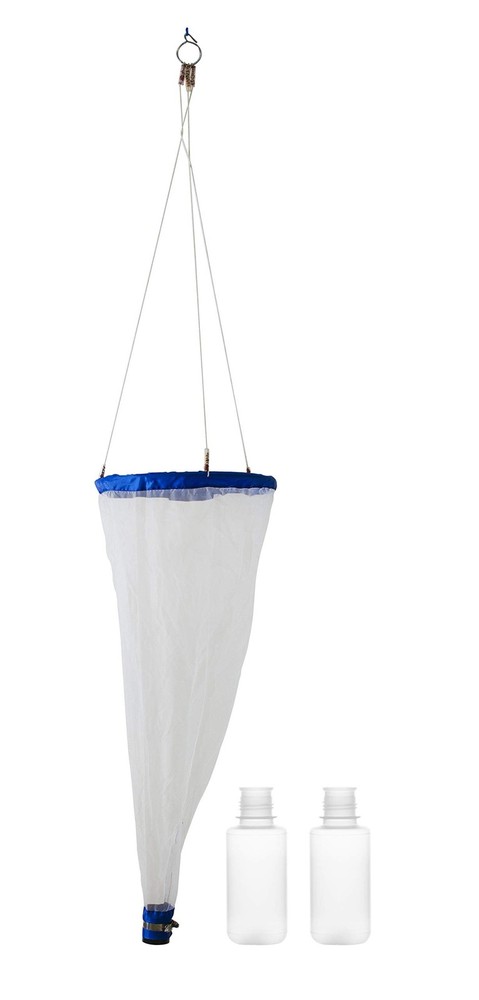 Plankton Net & Collection Vial - 35" Depth, 12" Diameter - Includes Plastic V...