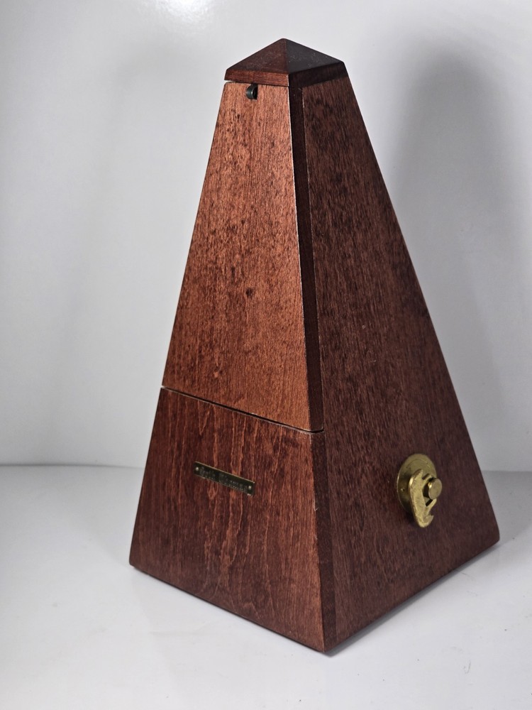 Seth Thomas Metronome Rhythm Windup Pyramid EUC