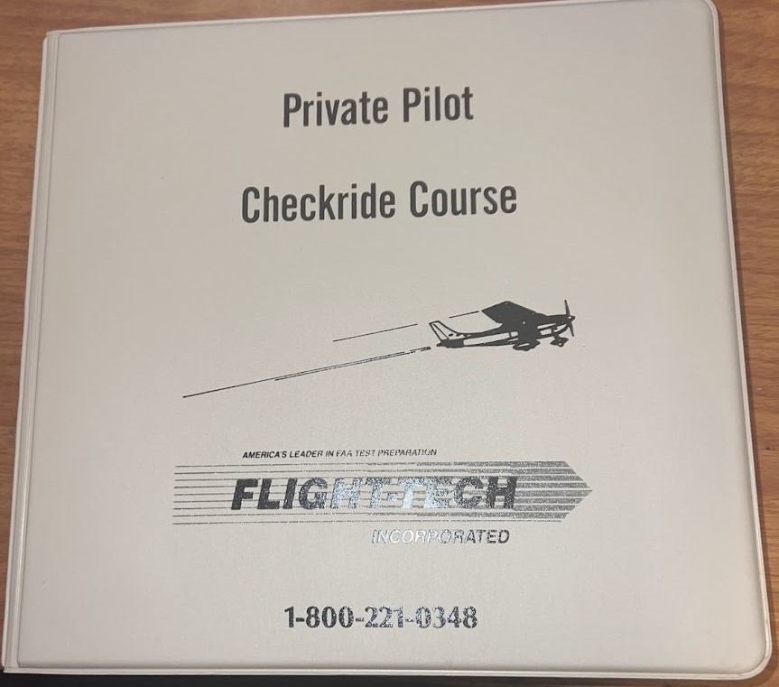 FLIGHT TECH Private Pilot Checkride Course on Cassette Tapes