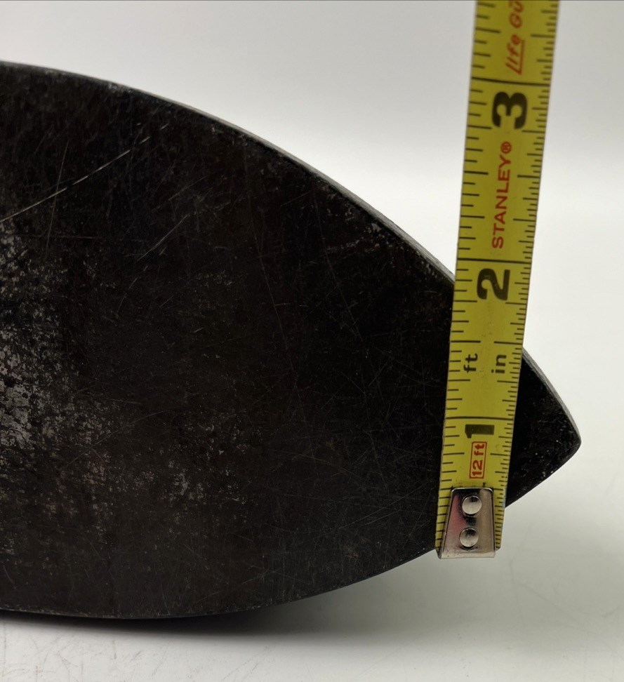 Vintage Flat Iron with Iron Handle #8 E&H Mfg Co.