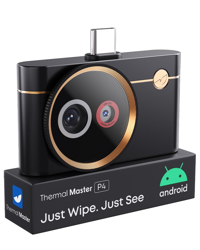 P4 Thermal Camera with Visual Camera for Android 512*384 X³IR Resolution 600℃