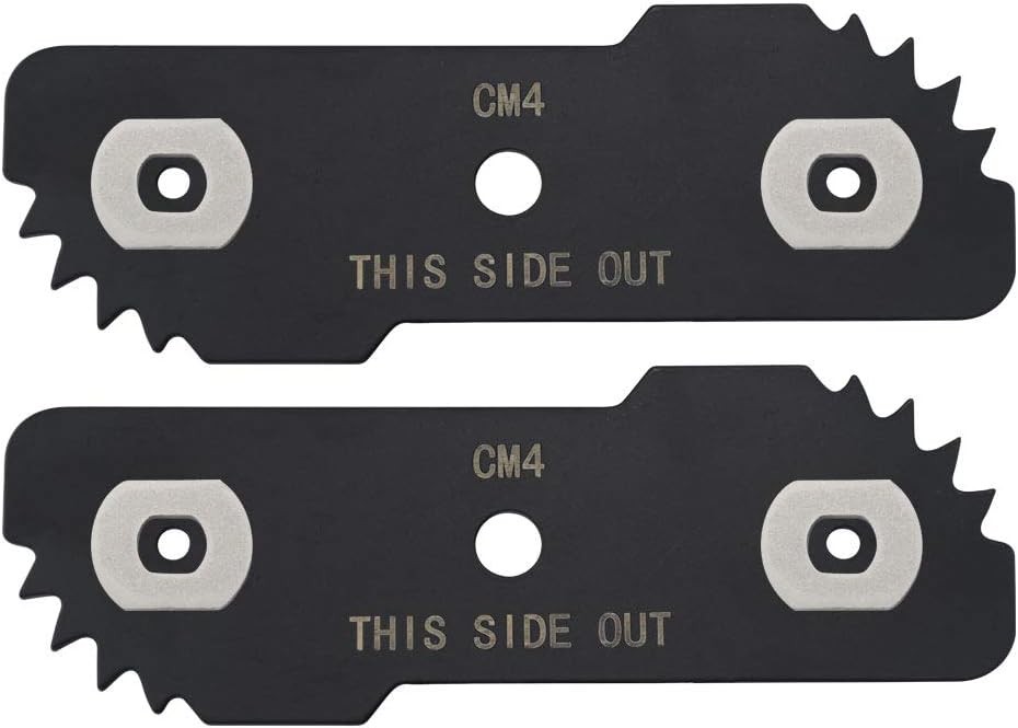 2-Pack EB-007 Edge Hog Heavy-Duty Edger Replacement Blades Compatible with...