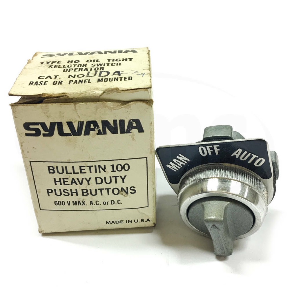 Sylvania UDA Heavy Duty Bulletin 100 Push Button